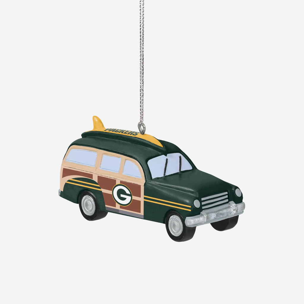 Green Bay Packers Station Wagon Ornament FOCO - FOCO.com