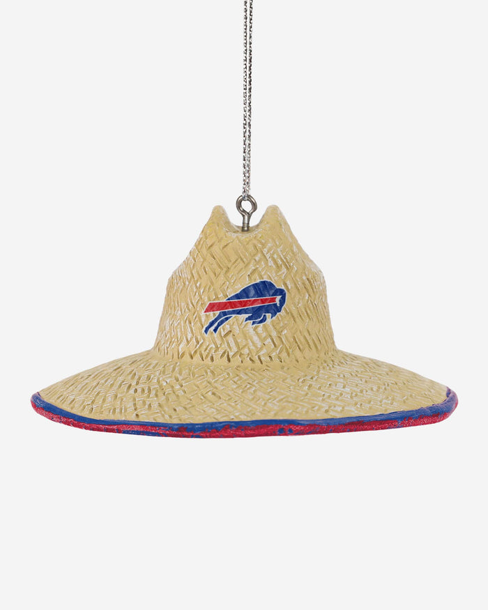 Buffalo Bills Straw Hat Ornament FOCO - FOCO.com