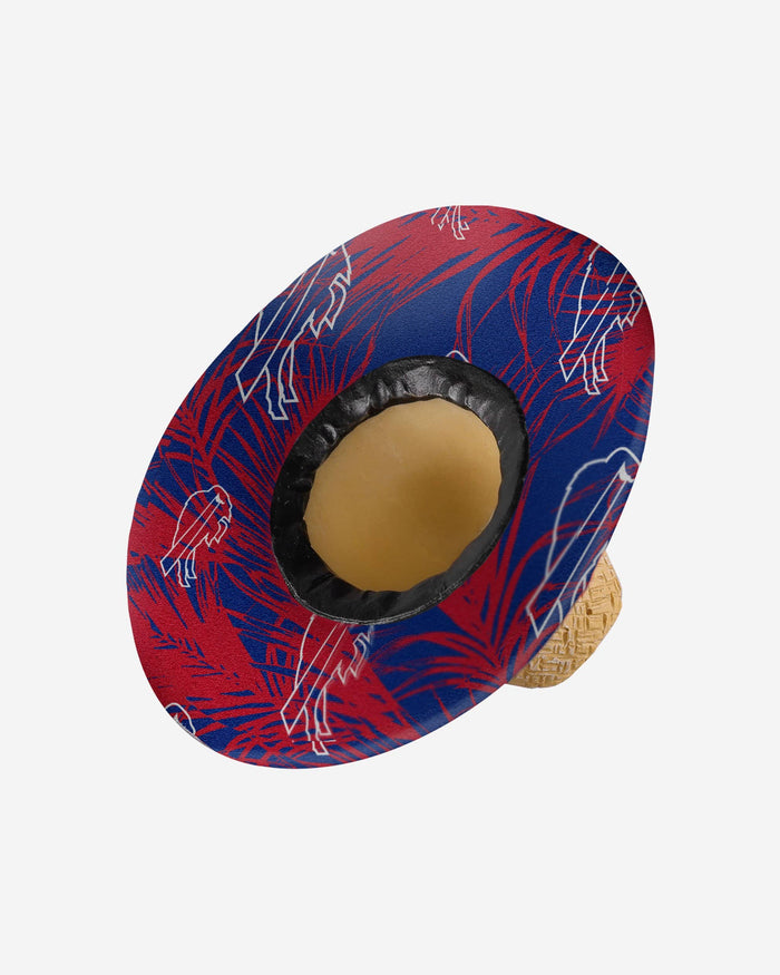 Buffalo Bills Straw Hat Ornament FOCO - FOCO.com