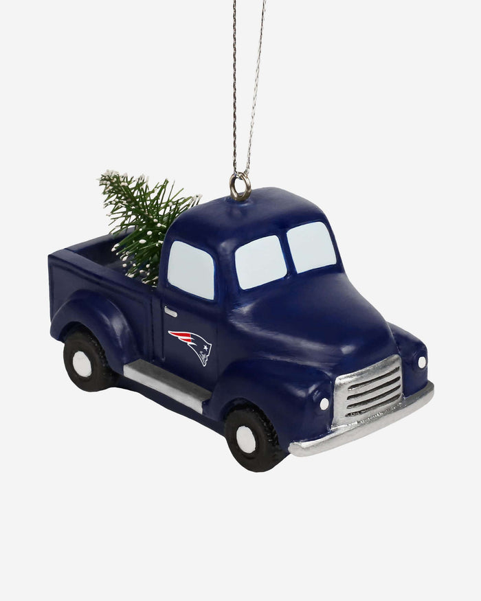 New England Patriots Truck With Tree Ornament FOCO - FOCO.com