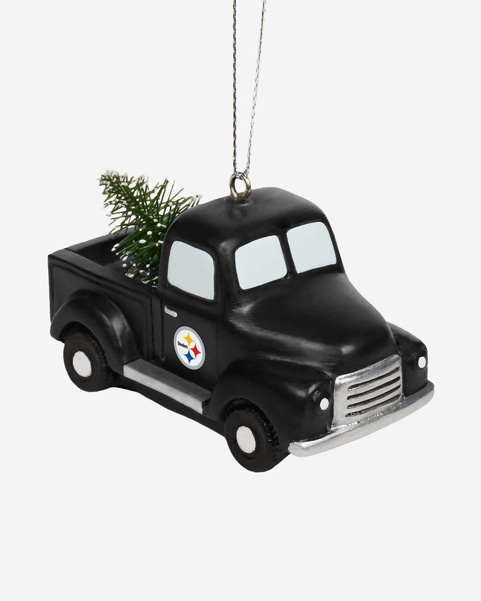Pittsburgh Steelers Truck With Tree Ornament FOCO - FOCO.com