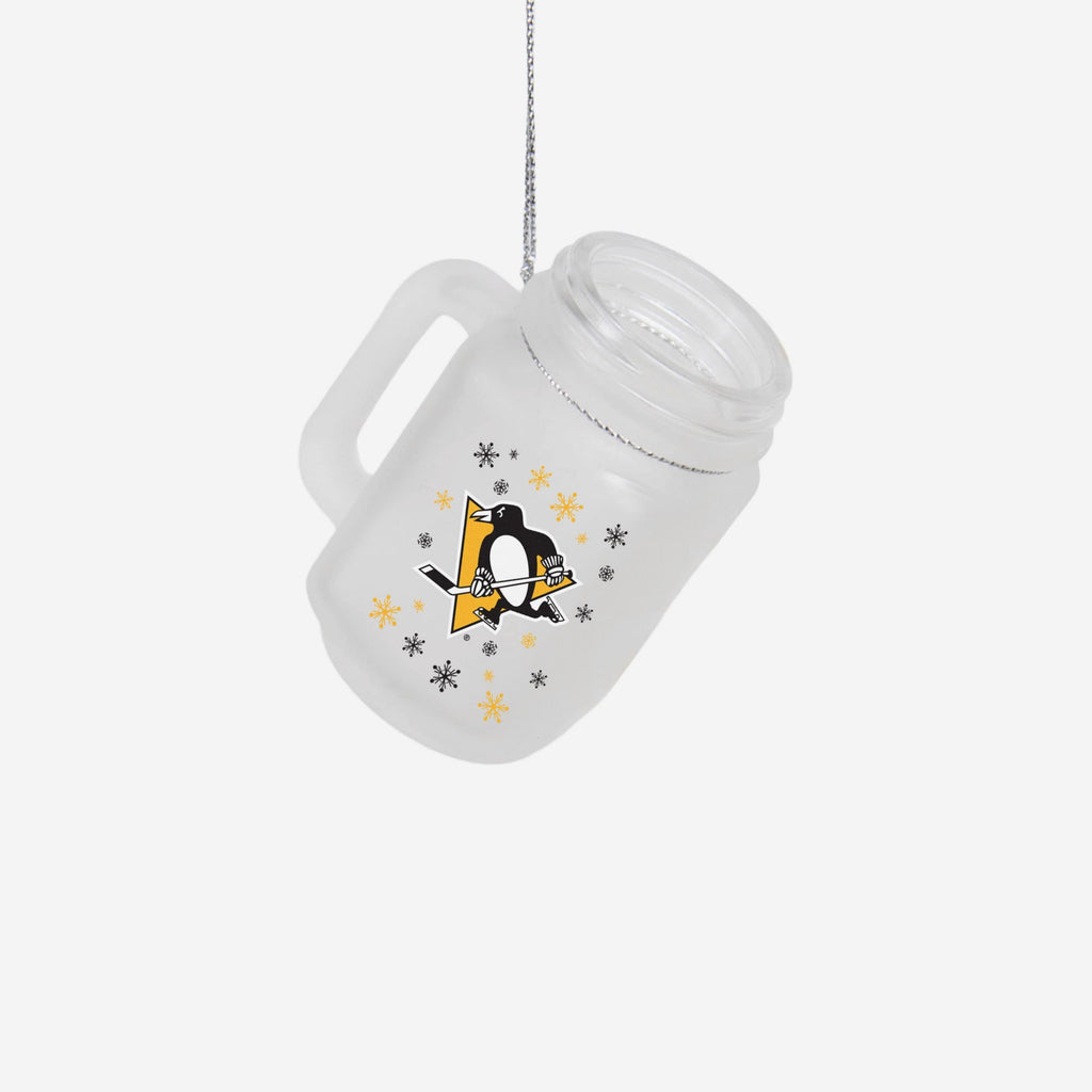 Pittsburgh Penguins Mason Jar Ornament FOCO - FOCO.com