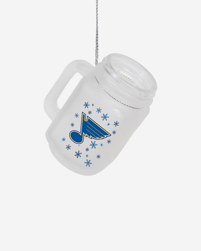 St Louis Blues Mason Jar Ornament FOCO - FOCO.com