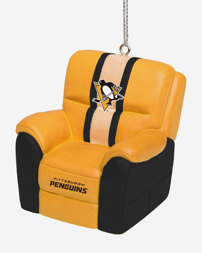 Pittsburgh Penguins Reclining Chair Ornament FOCO - FOCO.com