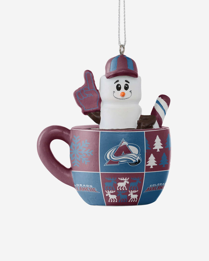 Colorado Avalanche Smores Mug Ornament FOCO - FOCO.com