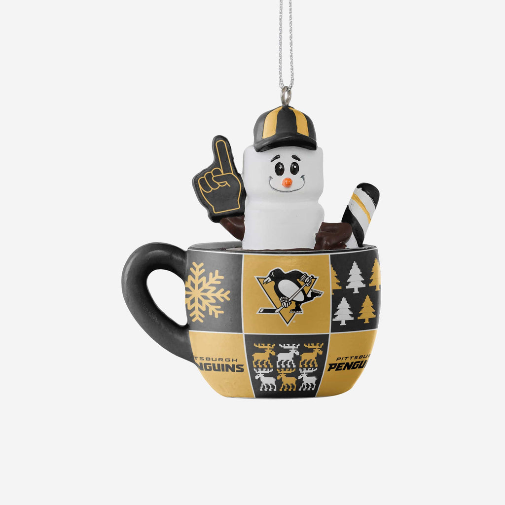 Pittsburgh Penguins Smores Mug Ornament FOCO - FOCO.com