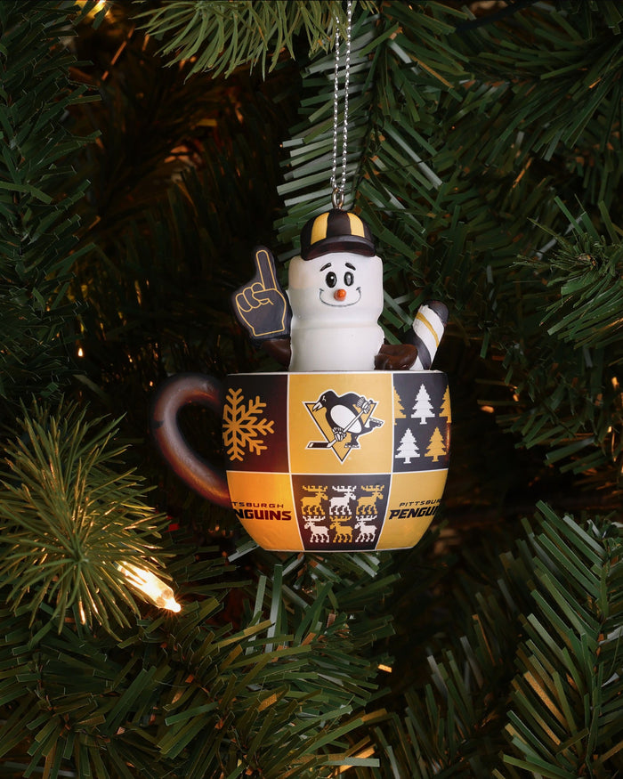 Pittsburgh Penguins Smores Mug Ornament FOCO - FOCO.com