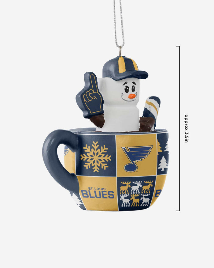 St Louis Blues Smores Mug Ornament FOCO - FOCO.com