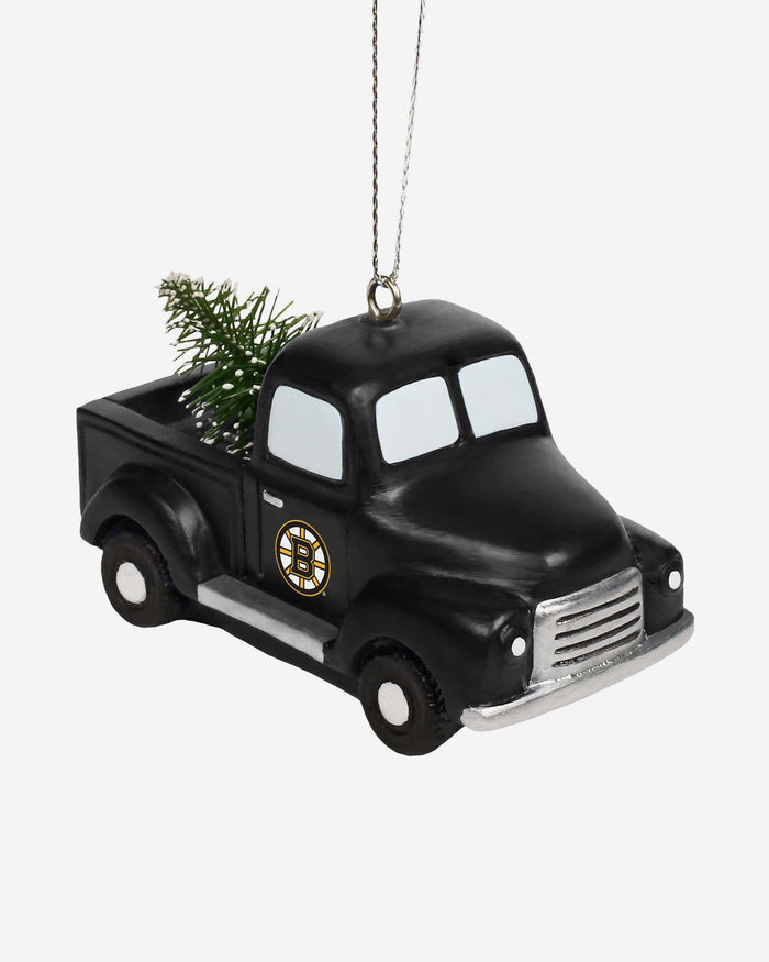 Boston Bruins Truck With Tree Ornament FOCO - FOCO.com