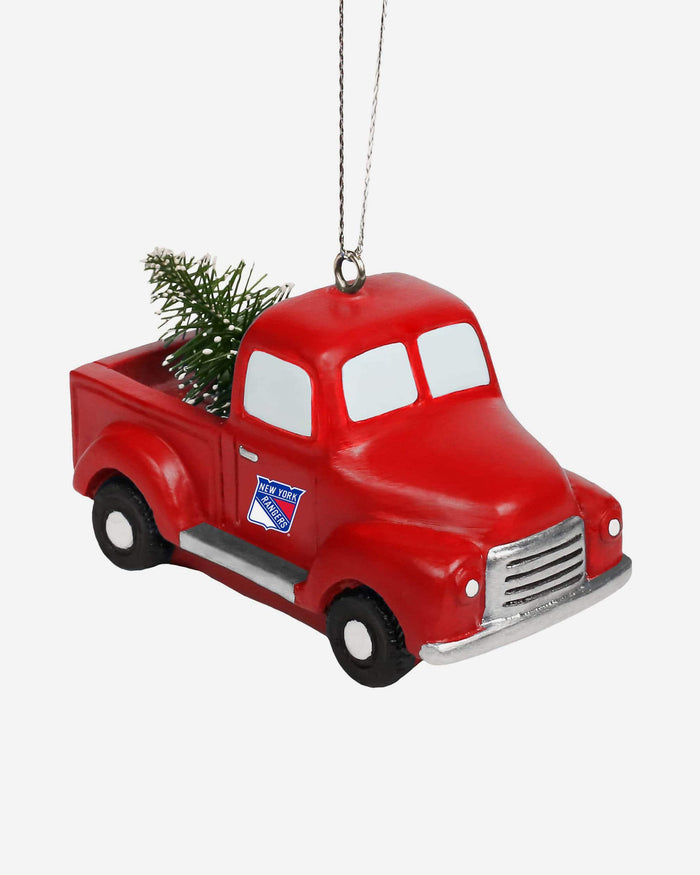 New York Rangers Truck With Tree Ornament FOCO - FOCO.com