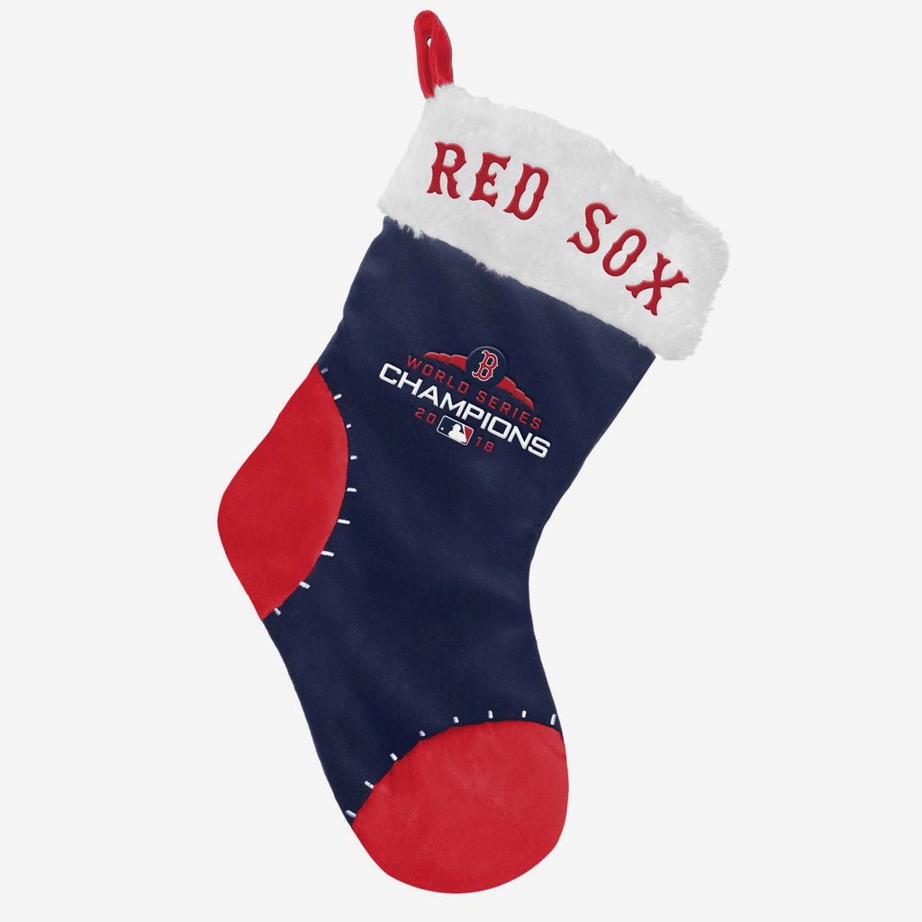 Boston Red Sox 2018 World Series Champions Stocking FOCO - FOCO.com