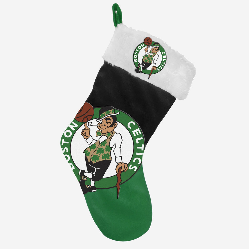 Boston Celtics Season Spirit Basic Stocking FOCO - FOCO.com