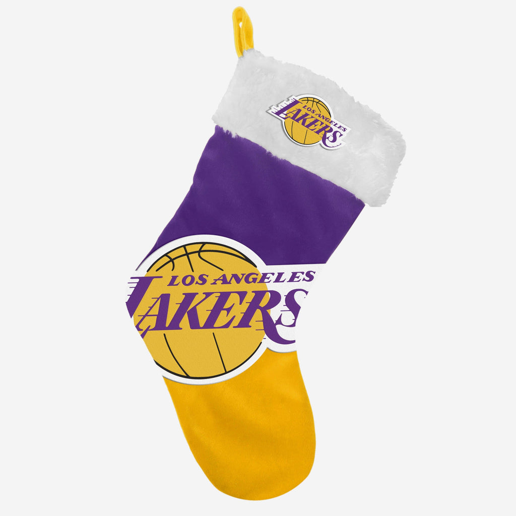 Los Angeles Lakers Season Spirit Basic Stocking FOCO - FOCO.com