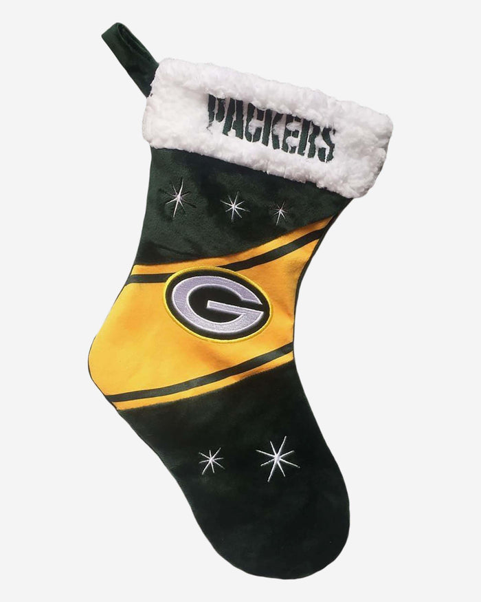 Green Bay Packers High End Stocking FOCO - FOCO.com