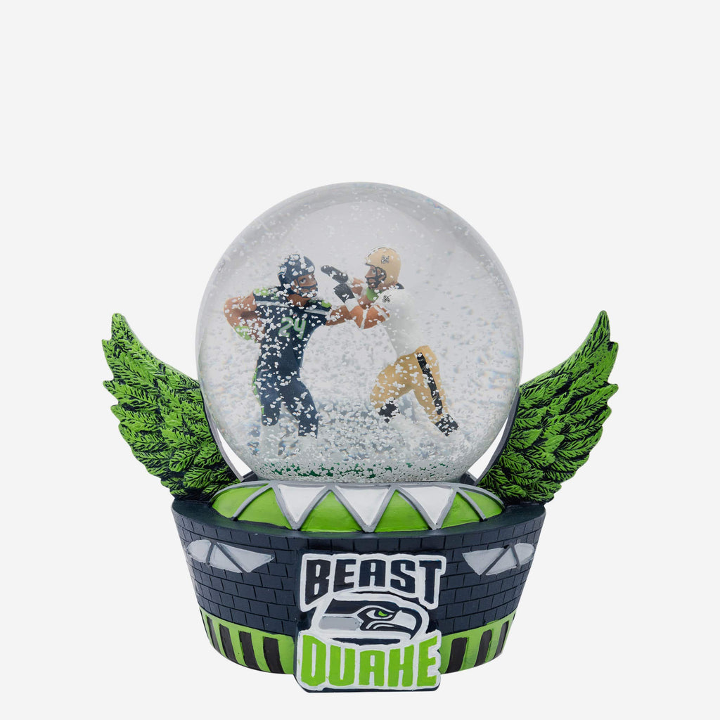 Seattle Seahawks Iconic Moment Snow Globe FOCO - FOCO.com