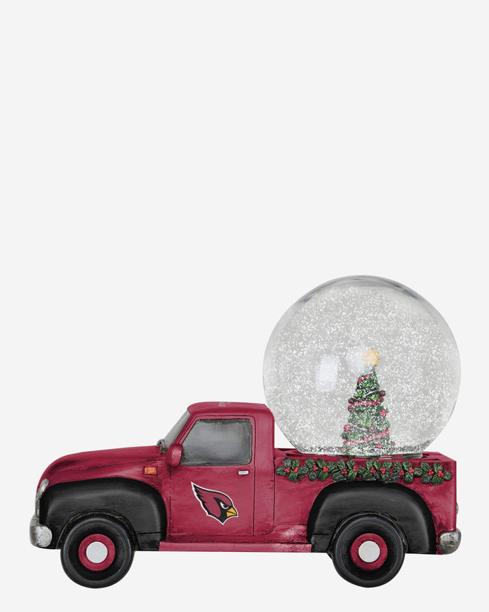 Arizona Cardinals Pickup Truck Snow Globe FOCO - FOCO.com