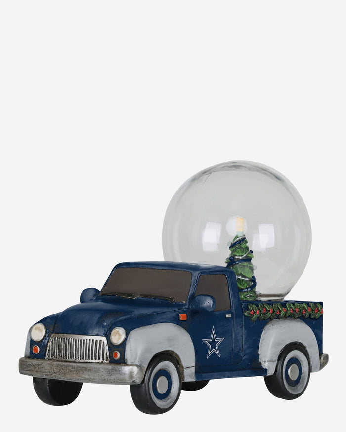 Dallas Cowboys Pickup Truck Snow Globe FOCO - FOCO.com