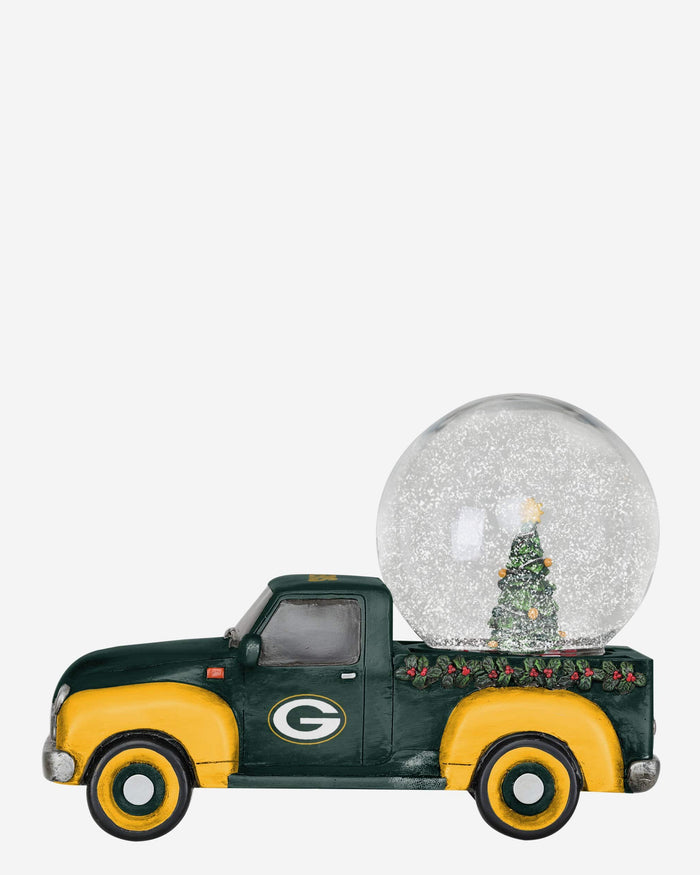 Green Bay Packers Pickup Truck Snow Globe FOCO - FOCO.com