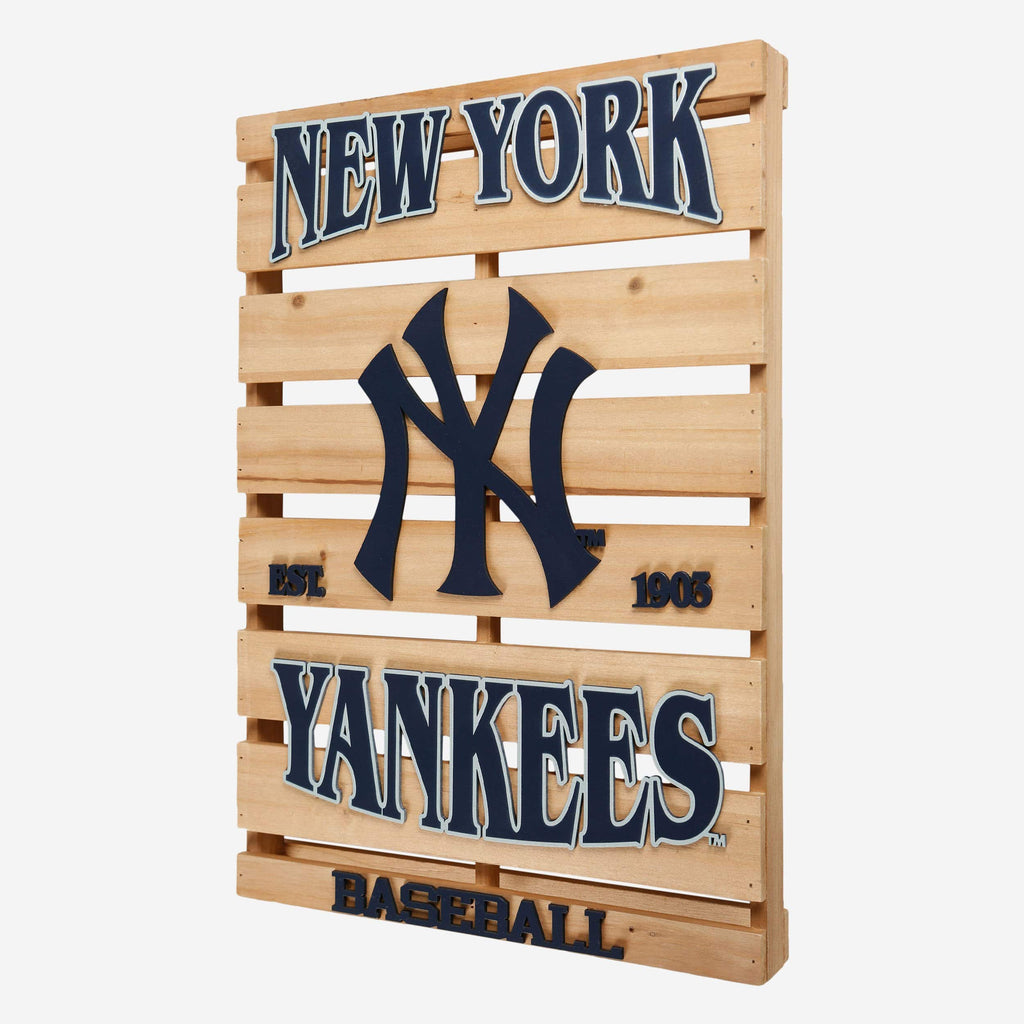 New York Yankees Wood Pallet Sign FOCO - FOCO.com