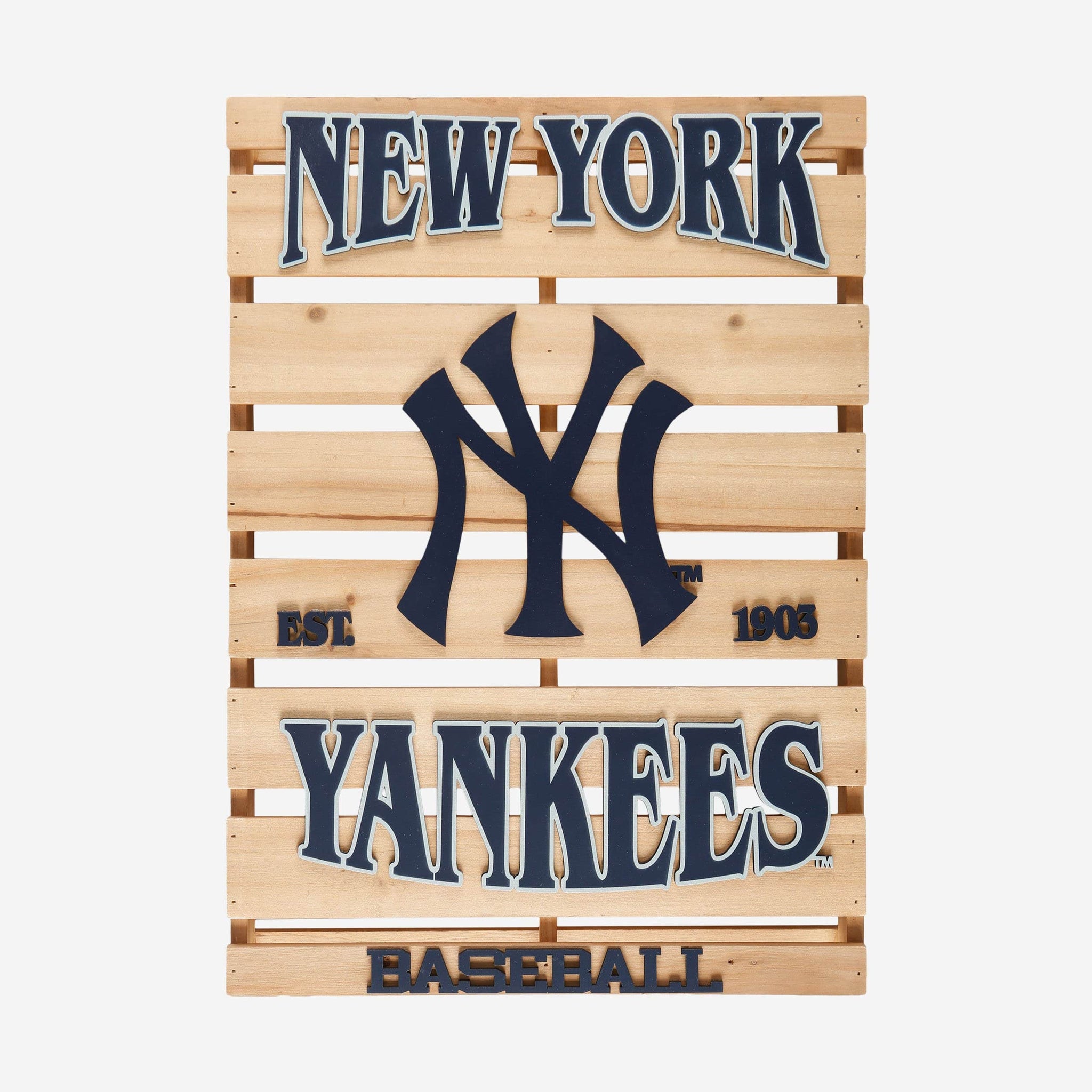 Fan Creations New York Yankees On Wood Print & Reviews