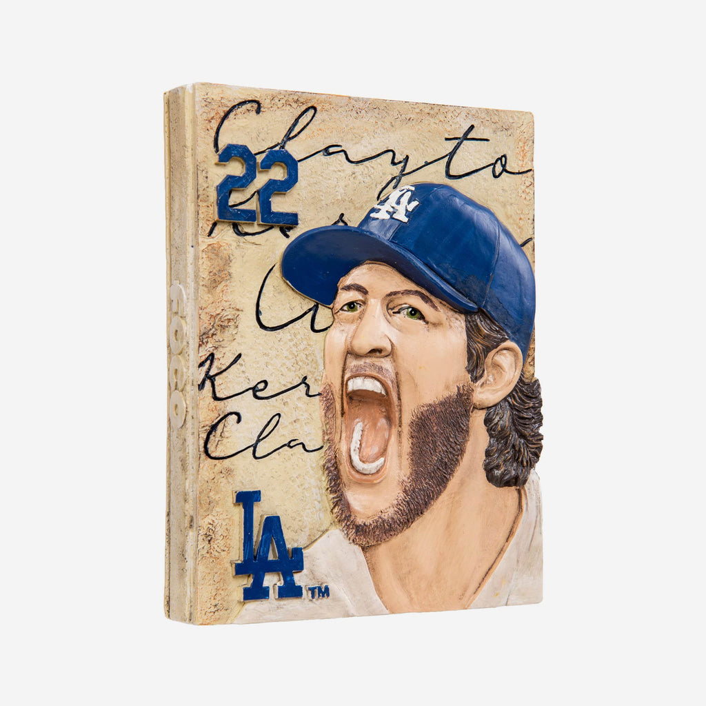 Clayton Kershaw Los Angeles Dodgers Player Wall Plaque FOCO - FOCO.com