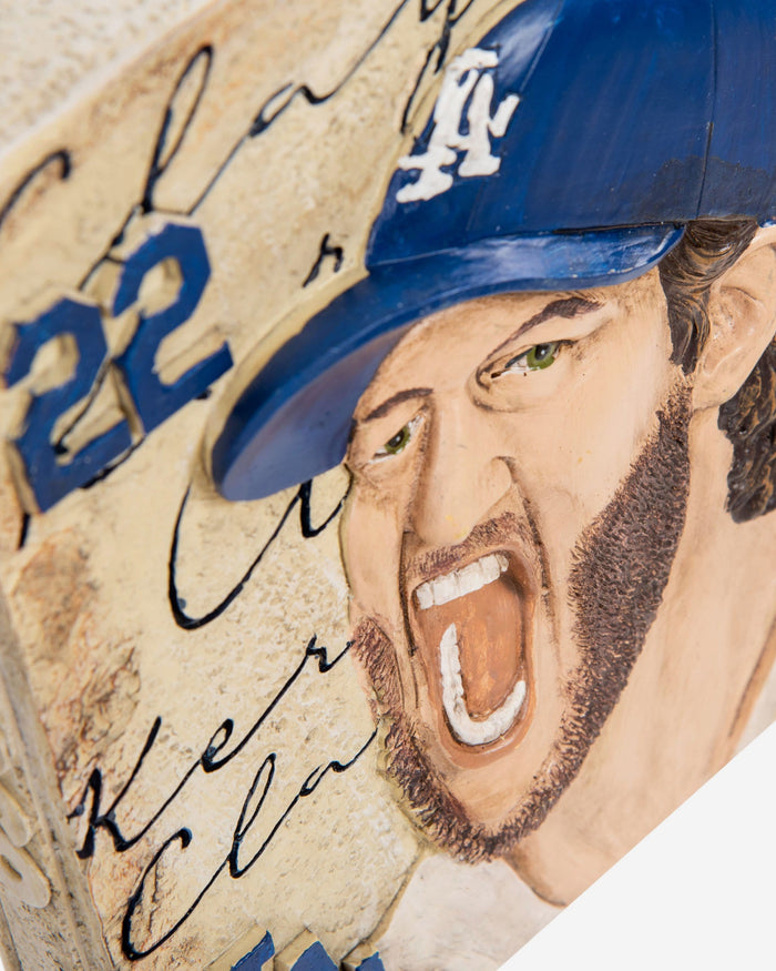Clayton Kershaw Los Angeles Dodgers Player Wall Plaque FOCO - FOCO.com