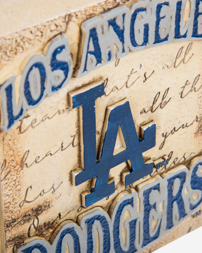 Los Angeles Dodgers Team Logo Wall Plaque FOCO - FOCO.com