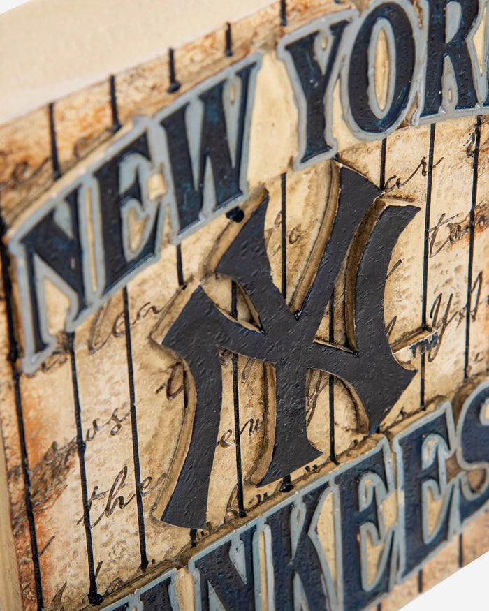 New York Yankees Team Logo Wall Plaque FOCO - FOCO.com