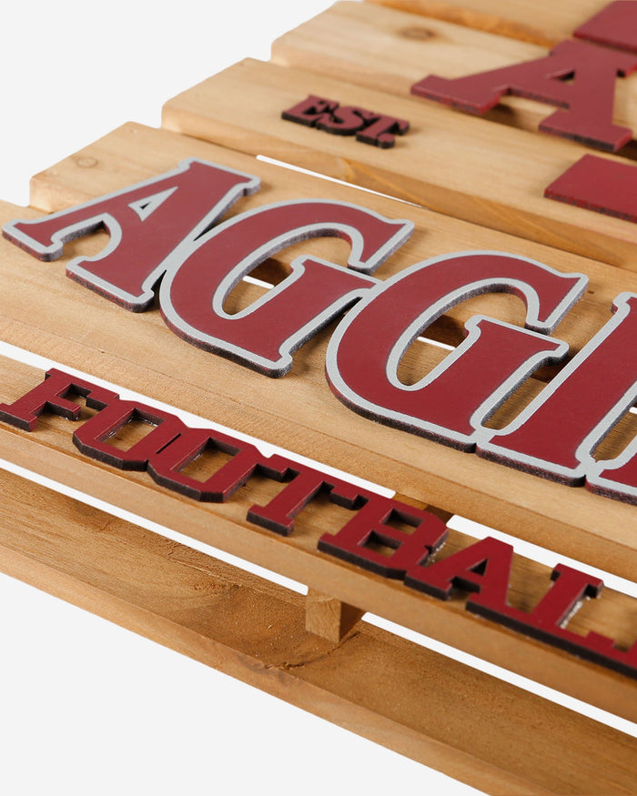 Texas A&M Aggies Wood Pallet Sign FOCO - FOCO.com