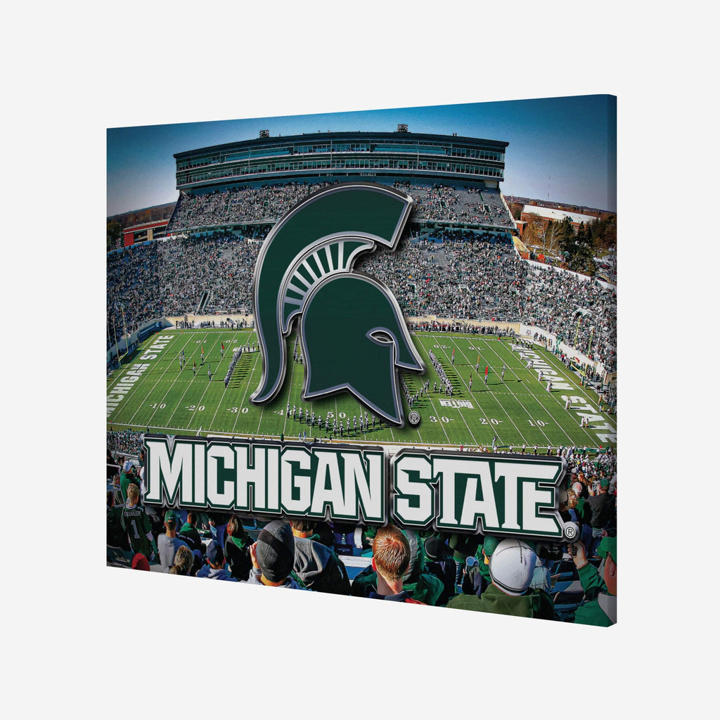 Michigan State Spartans Canvas Wall Sign FOCO