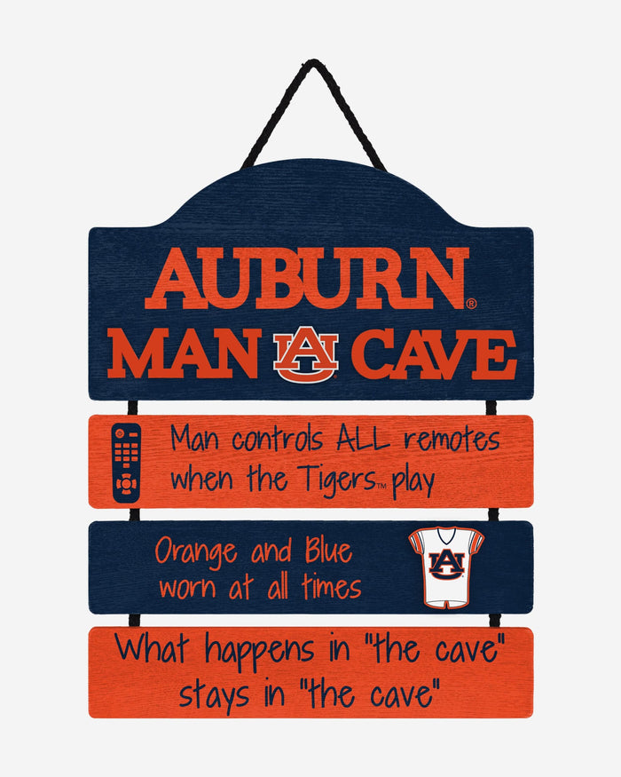 Auburn Tigers Mancave Sign FOCO - FOCO.com
