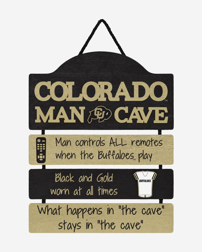 Colorado Buffaloes Mancave Sign FOCO - FOCO.com