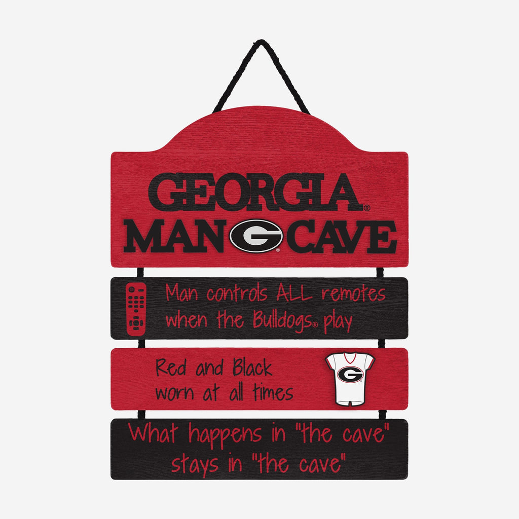 Georgia Bulldogs Mancave Sign FOCO - FOCO.com