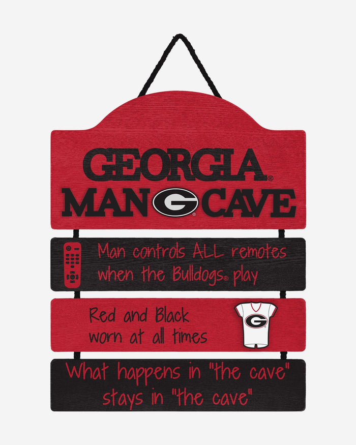 Georgia Bulldogs Mancave Sign FOCO - FOCO.com