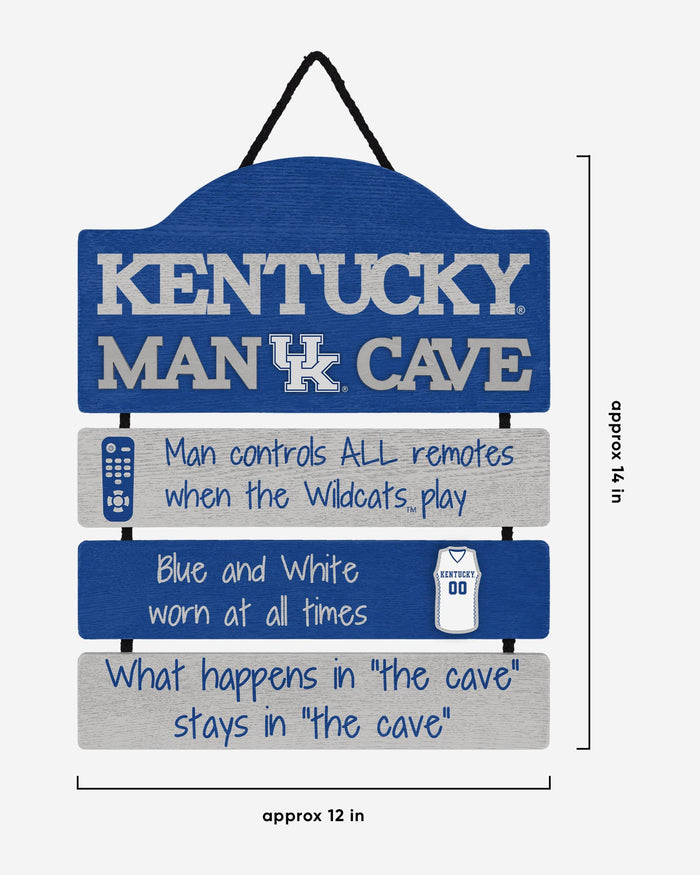 Kentucky Wildcats Mancave Sign FOCO - FOCO.com