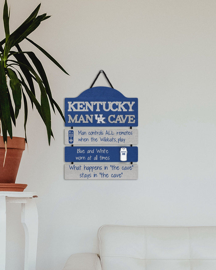 Kentucky Wildcats Mancave Sign FOCO - FOCO.com