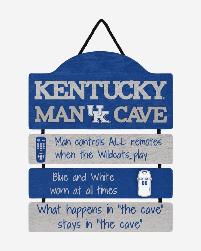 Kentucky Wildcats Mancave Sign FOCO - FOCO.com