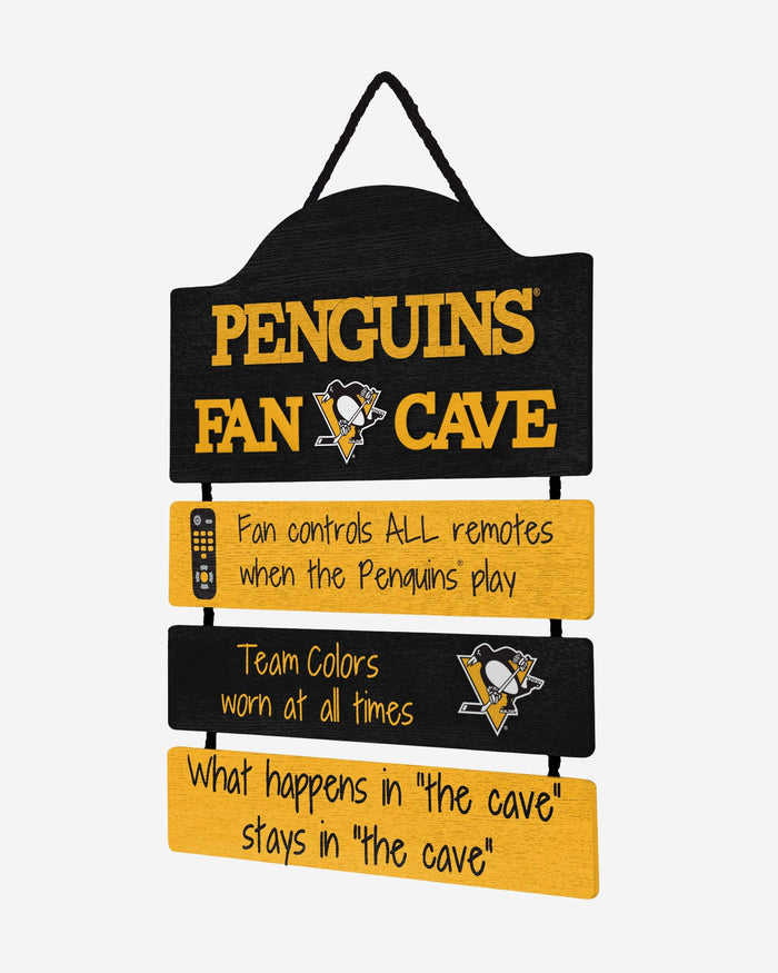 Pittsburgh Penguins Mancave Sign FOCO - FOCO.com