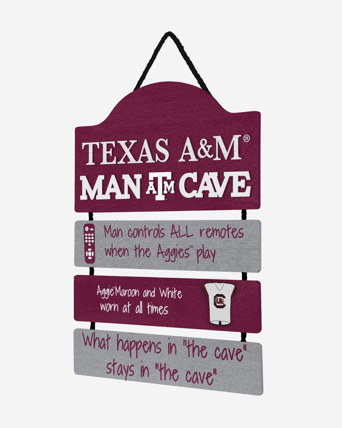 Texas A&M Aggies Mancave Sign FOCO - FOCO.com