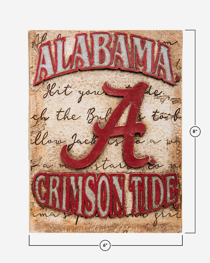 Alabama Crimson Tide Team Logo Wall Plaque FOCO - FOCO.com