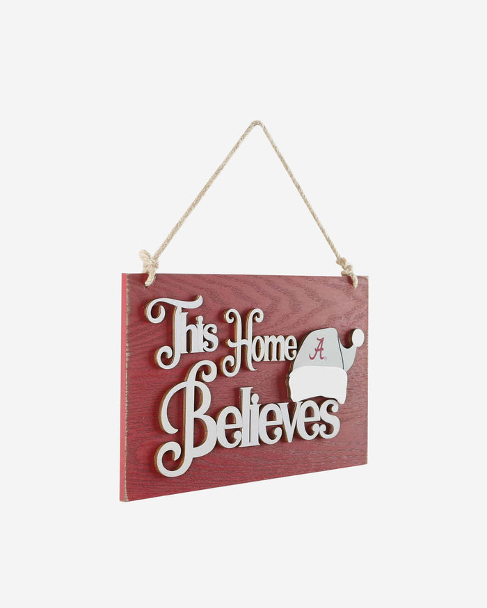 Alabama Crimson Tide This Home Believes Wall Sign FOCO - FOCO.com