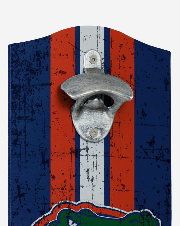 Florida Gators Wooden Bottle Cap Opener Sign FOCO - FOCO.com
