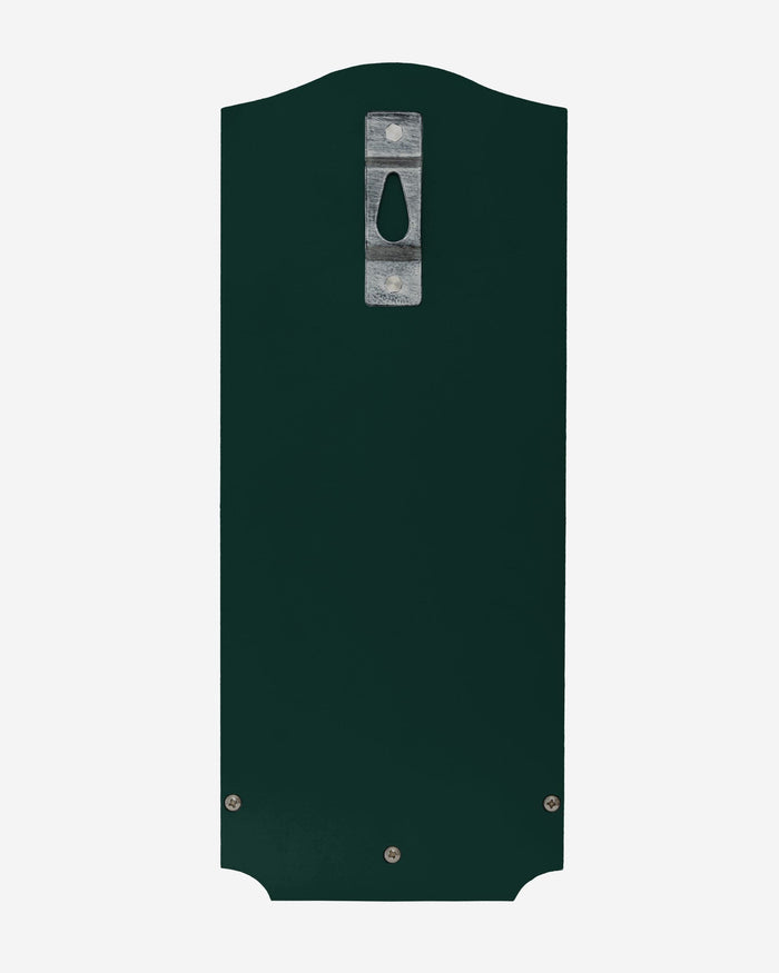 Michigan State Spartans Wooden Bottle Cap Opener Sign FOCO - FOCO.com