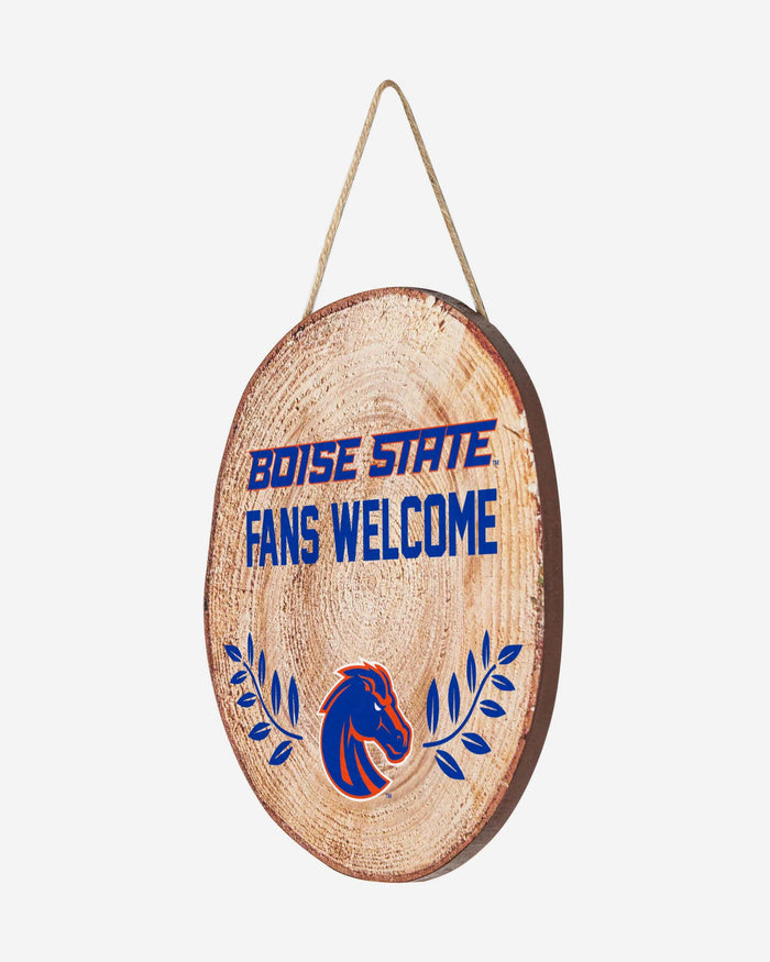 Boise State Broncos Wood Stump Sign FOCO - FOCO.com