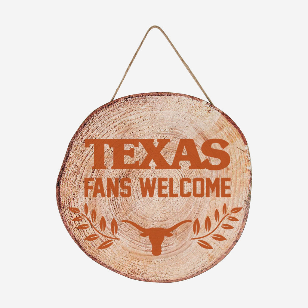 Texas Longhorns Wood Stump Sign FOCO