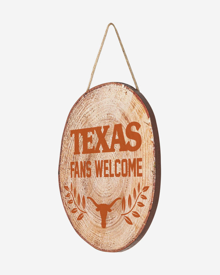 Texas Longhorns Wood Stump Sign FOCO - FOCO.com