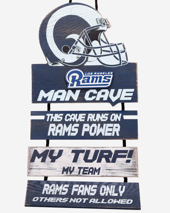 Los Angeles Rams Wooden Wall Sign FOCO - FOCO.com
