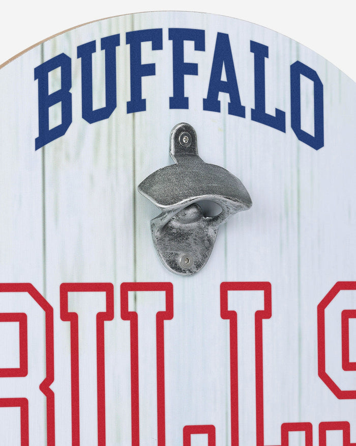Buffalo Bills Bottle Opener Cap Catcher Wall Sign FOCO - FOCO.com