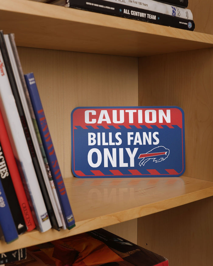 Buffalo Bills Caution Sign FOCO - FOCO.com