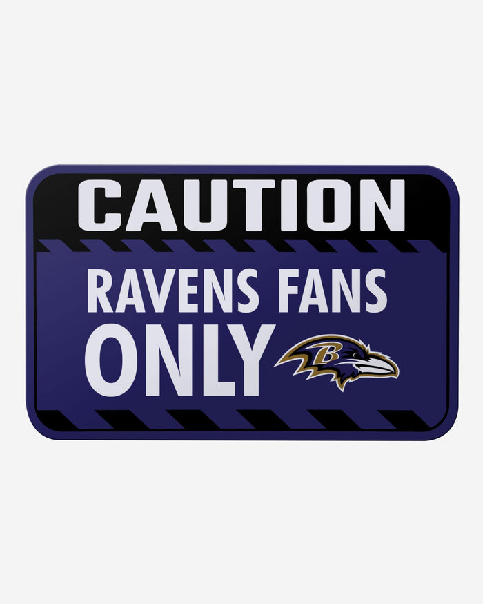 Baltimore Ravens Caution Sign FOCO - FOCO.com